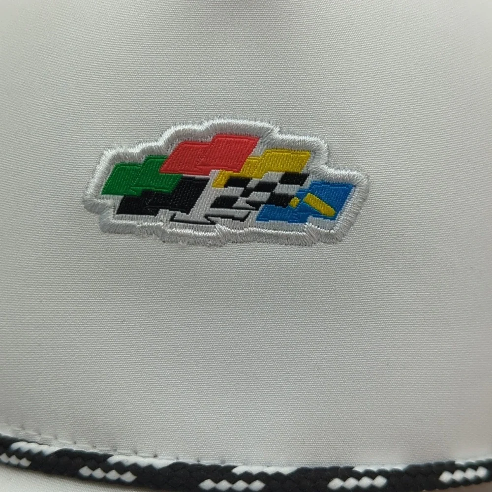 Daytona International Speedway NASCAR Hat Cap White Rope Snapback OSFM